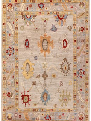 Bisque Oushak 6' 1 x 8' 10 - SKU 73599