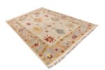 Bisque Oushak 6' 1 x 8' 10 - SKU 73599