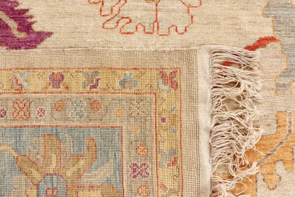 Tan Oushak 12' 4 x 14' 6 - SKU 73603