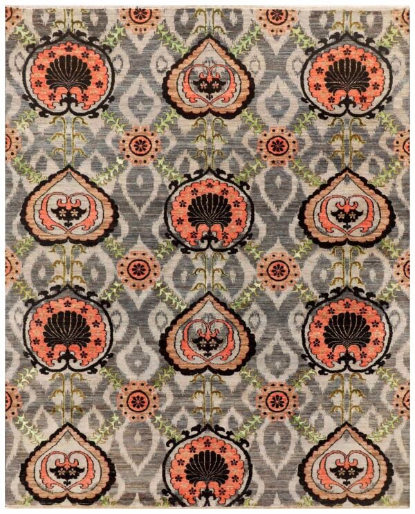 Multi Colored Ikat 8' 0 x 10' - SKU 10005