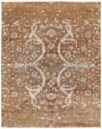 Dark Brown Oushak 8' 0 x 10' - SKU 10009