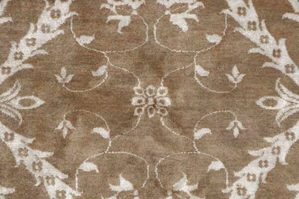 Dark Brown Oushak 8' 0 x 10' - SKU 10009