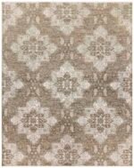 Beige/Beige/Brown Ikat 8' 0 x 10'  - SKU 10012