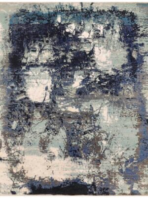 Multi colored Abstract 8' 0 x 10'  - SKU 10013