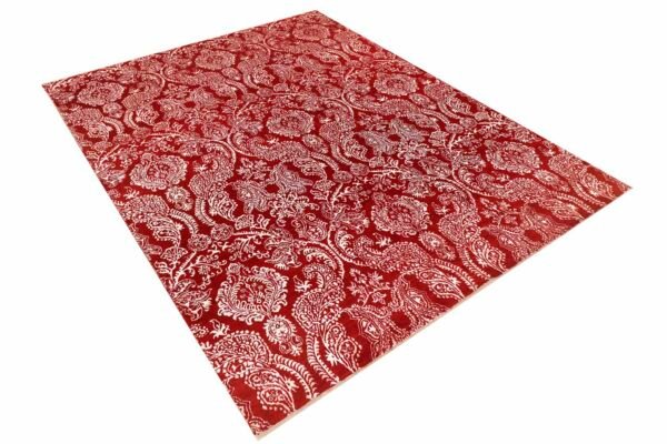 Red Ikat 8' 0 x 10' - SKU 10014