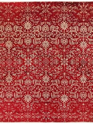 Red Ikat 8' 0 x 10' - SKU 10015