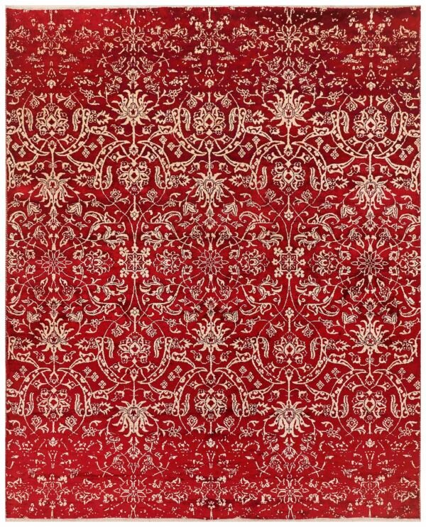 Red Ikat 8' 0 x 10' - SKU 10015