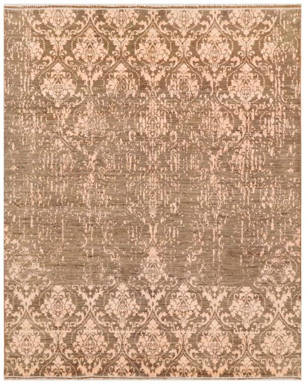 Beige/Beige/Brown Ikat 8' 0 x 10' - SKU 10021