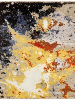 Multi colored Abstract 8' 0 x 10'  - SKU 10024