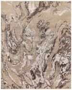 Beige/Beige/Brown Abstract 8' 0 x 10' - SKU 10032