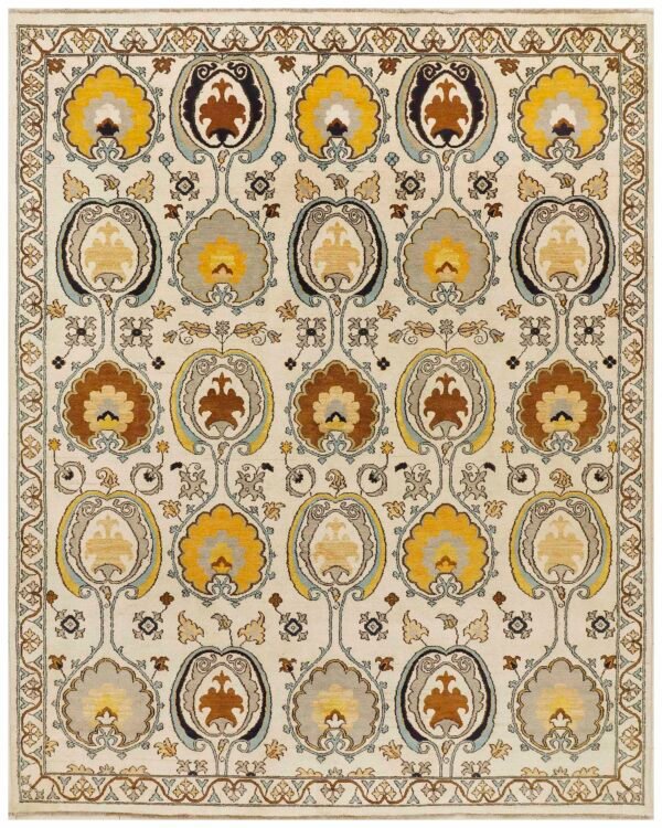 Multi colored Oushak 8' 0 x 10' - SKU 10033