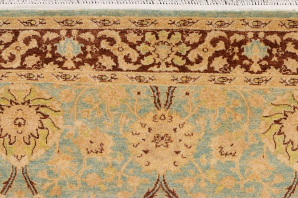 Dark Sea Green Oushak 4' 1 x 6' - SKU 37680