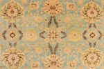 Dark Sea Green Oushak 4' 1 x 6' - SKU 37680