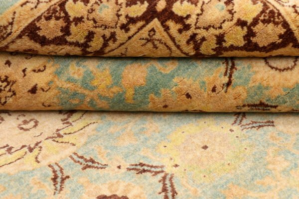 Dark Sea Green Oushak 4' 1 x 6' - SKU 37680