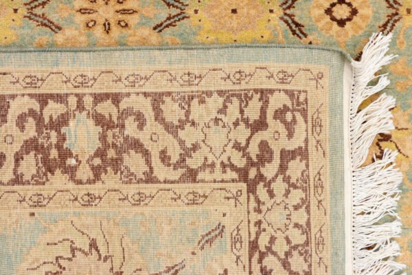 Dark Sea Green Oushak 4' 1 x 6' - SKU 37680