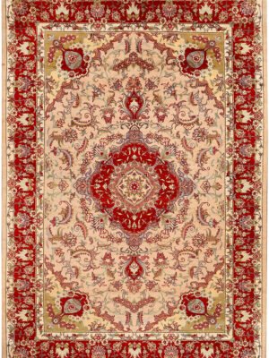 Bisque Kirman 4' 7 x 6' 9 - SKU 37681