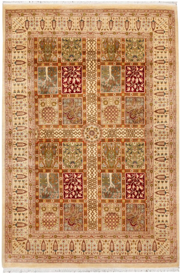 Multi Colored Bakhtiar 4' 2 x 6' 3 - SKU 37684