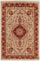 Tan Kirman 4' 7 x 6' 9 - SKU 37688