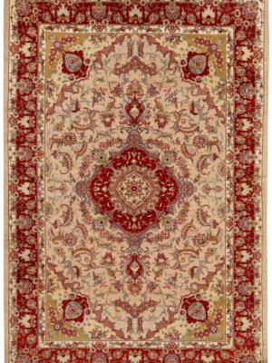 Tan Kirman 4' 7 x 6' 9 - SKU 37688