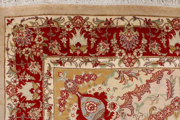 Tan Kirman 4' 7 x 6' 9 - SKU 37688