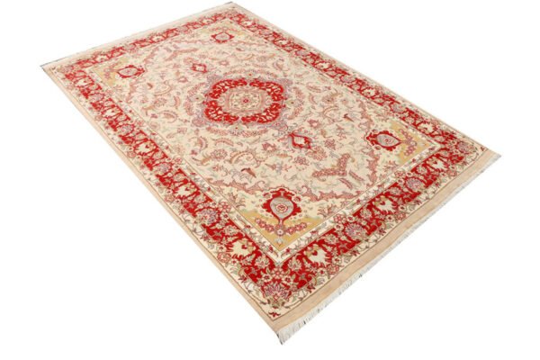 Tan Kirman 4' 7 x 6' 9 - SKU 37688