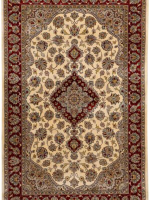 Blanched Almond Kashan 3' 7 x 5' 4 - SKU 37720