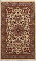 Bisque Kashan 3' x 4' 11 - SKU 37722