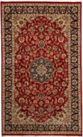 Brown Kashan 3' 1 x 5' 1 - SKU 37728